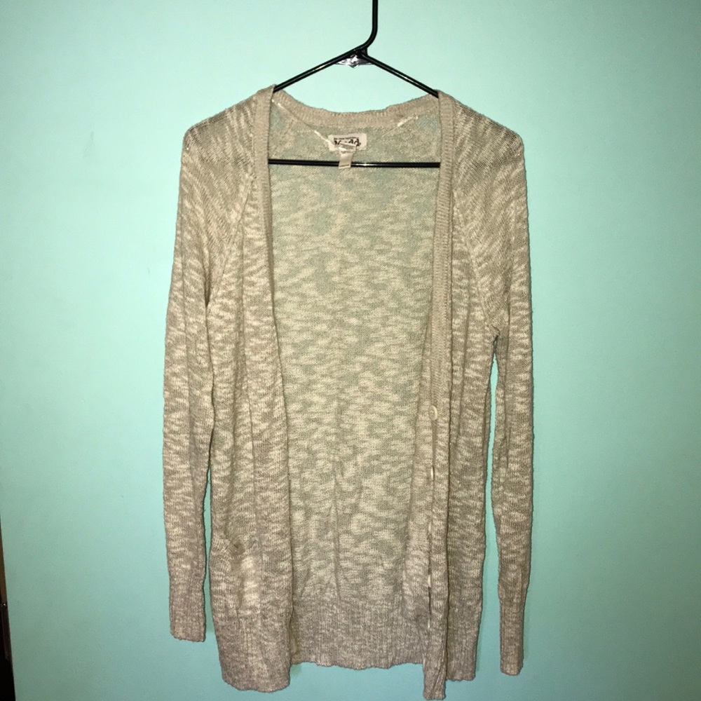Cream cardigan